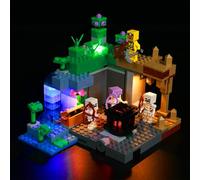 Light Kit Compatible with Lego 21189 The Skeleton Dungeon (No Model)