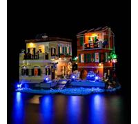Light Kit Compatible with Lego 21359 Italian Riviera (No Model), Decoration Lighting Set Compatible with Lego Italian Riviera Creative Toys