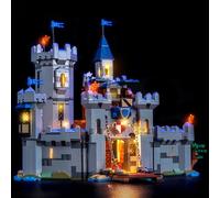 Light Kit Compatible with Lego 31168 Medieval Horse Knight Castle (No Model), Decoration Lighting Set Compatible with Lego Medieval Horse Knight Castle Building Blocks Model