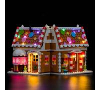 Light Kit Compatible with Lego 40809 Festive Gingerbread House (No Model), Decoration Lighting Set Compatible with Lego Festive Gingerbread House Creative Toys