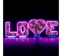 Light Kit Compatible with Lego 40867 Love Letters (No Model), Decoration Lighting Set Compatible with Lego Love Letters 40867 Building Blocks Model