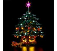 Light Kit Compatible with Lego 41843 Family Christmas Tree Decoration (No Model), Decoration Lighting Set Compatible with Lego Family Christmas Tree Decoration Creative Toys