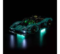 Light Kit Compatible with Lego 42208 Aston Martin Valkyrie (No Model), Decoration Lighting Set Compatible with Lego Aston Martin Valkyrie - Standard Version