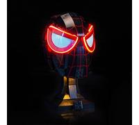 Light Kit Compatible with Lego 76329 Miles Morales' Mask (No Model), Decoration Lighting Set Compatible with Lego Miles Morales' Mask Creative Toys