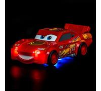Light Kit Compatible with Lego 77255 Lightning McQueen (No Model), Decoration Lighting Set Compatible with Lego Lightning McQueen Building Blocks Model