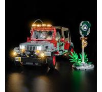 Light Kit Compatible with Lego 77984 Jeep Wrangler (No Model), Decoration Lighting Set Compatible with Lego Jeep Wrangler Blocks Model