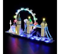 Light Kit Compatible with Lego Architecture London Skyline Model NOT Included - Creative Lighting for Lego 21034 Building Set