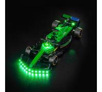Light Kit Compatible with Lego Aston Martin Aramco F1 AMR24 Race Car 77245 (No Model), Decoration Lighting Set Compatible with Lego Aston Martin Aramco F1 AMR24 Race Car Creative Toys