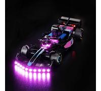 Light Kit Compatible with Lego BWT Alpine F1 Team A524 Race Car 77248 (No Model), Decoration Lighting Set Compatible with Lego BWT Alpine F1 Team A524 Race Car Creative Toys