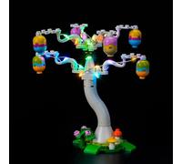 Light Kit Compatible with Lego Easter Bunny and Chick Egg Hunt 40808 (No Model), Decoration Lighting Set for 40808 Easter Bunny and Chick Egg Hunt Creative Toys