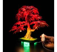 Light Kit Compatible with Lego Japanese Red Maple Bonsai Tree 10348 (No Model), Decoration Lighting Set Compatible with Lego Japanese Red Maple Bonsai Tree - Standard Version