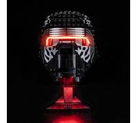 Light Kit Compatible with Lego Kylo Ren Helmet 75415 (No Model), Decoration Lighting Set Compatible with Lego 75415 Kylo Ren Helmet - Standard Version
