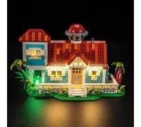 Light Kit Compatible with Lego Lilo and Stitch Beach House 43268 (No Model), Decoration Lighting Set for Lilo and Stitch Beach House Creative Toys