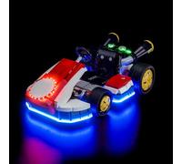 Light Kit Compatible with Lego Mario Kart - Mario & Standard Kart 72037 (No Model), Decoration Lighting Set Compatible with Lego Mario Kart - Mario & Standard Kart - Standard Version