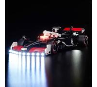 Light Kit Compatible with Lego MoneyGram Haas F1 Team VF-24 Race Car 77250 (No Model), Decoration Lighting Set Compatible with Lego MoneyGram Haas F1 Team VF-24 Race Car Creative Toys