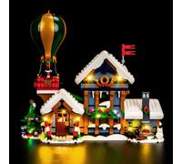 Light Kit Compatible with Lego Santa's Post Office 10339 (No Model), Decoration Lighting Set for Santa's Post Office Creative Toys - Standard Version