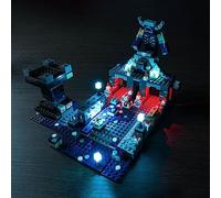 Light Kit Compatible with Lego The Deep Dark Battle 21246 (No Model), Decoration Lighting Set Compatible with Lego Minecraft The Deep Dark Battle Creative Toys