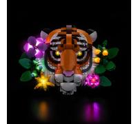 Light Kit Compatible with Lego The Fauna Collection - Tiger 31217 (No Model), Decoration Lighting Set Compatible with Lego The Fauna Collection Tiger - Standard Version