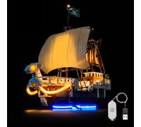Light Kit Compatible with Lego The Going Merry Pirate Ship 75639 (No Model), Touch Dimmer Switch Decoration Lighting Set Compatible with Lego The Going Merry Pirate Ship Creative Toys