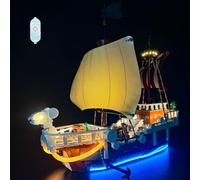 Light Kit Compatible with Lego The Going Merry Pirate Ship Building Set(Model NOT Included) - Creative Lighting for Lego 75639 Building Set (Touch Dimmer Switch)