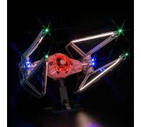 Light Kit Compatible with Lego TIE Interceptor, Lighting Set Compatible with Lego 75382 TIE Interceptor Set for Adults- Not Include Models, Just Light Kit