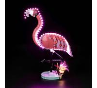 Light Kit Compatible with Lego Wild Animals: Pink Flamingo 31170 (No Model), Decoration Lighting Set Compatible with Lego 31170 Wild Animals: Pink Flamingo Creative Toys