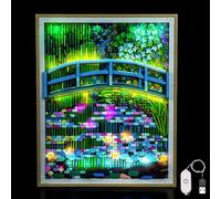 Light Kit for Lego 31220 Claude Monet Bridge over a Pond of Water Lilies