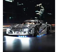 Light Kit for Lego 42173 Koenigsegg Jesko Absolut Grey Hypercar | Lighting Set for Lego 42173 Technic Koenigsegg Jesko Absolut Grey Hypercar Set - Not Include Models, Just Light Kit