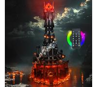 Light Kit for Lego Barad-dûr, Lighting Set for Lego 10333 Barad-dûr Remote Control Set - Not Include Models, Just Light Kit