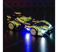 Light Kit for Lego Lamborghini Lambo V12 Vision GT Super Car, Lighting Set for Lego Lamborghini Lambo V12 Vision GT Super Car Set 76923 - Not Include Models, Just Light Kit