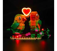 Light Kit for Lego Lovebirds, Lighting Set for Lego 40522 Valentine Lovebirds - Not Include Models, Just Light Kit