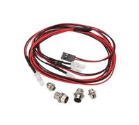 Light Kit With Aluminum Lampshade Upgrade Repair Parts For Rc | RC Car Part Light Kit With Bright White Front Beam And Red Rear Glow Simple Quick Mount On For Buggy Accessories