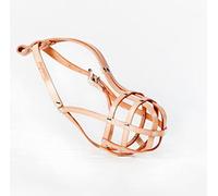 Light leather Dog Muzzle for Chihuahua Yorkshire Terrier Mini Pitcher & Other small dogs