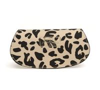 (Light Leopard) Eyeglasses Case -Vegan Leather