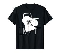 LIGHT - lighting technology motif with spotlight T-Shirt