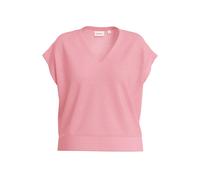 Light Linen Blend Short Sleeve V-Pull Women COMMA Rose XL