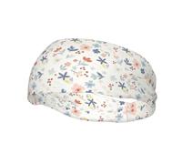 Light Little Flower Unisex Sweat Absorbing Headband for Men Women Workout