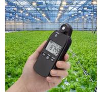 Light Lux Tester, Full Spectrum Quantum Sensor, 0-5000 Μmol/m²/sec Quantum Meter, Records 100 Data Sets for Photosynthetic Activity of Indoor and Outdoor Plants