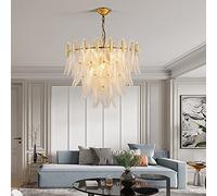 Light Luxury Chandelier Living Room Atmospheric Lighting Wind Restaurant Light - Decorative Crystal Chandelie,Ceiling Lighting