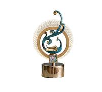 Light Luxury Creative Small Phoenix Bedside Chandelier Home Deco Lighting Fixtures for Bar Living Room Bedroom Chandelier,F