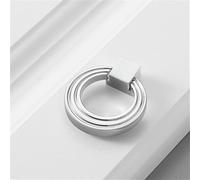 Light Luxury Gold American Simple Ring Brass Handle Drawer Wardrobe Pendant Retro Pure Copper Antique All Copper Handle