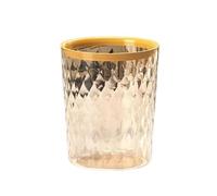Light Luxury Indoor Trash Can - Narrow Waste Paper Basket for Bathroom Living Room Kitchen & Bedroom - Large Capacity ge Trash Bin for Home Use (L)