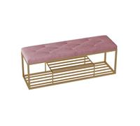 Light Luxury Shoe Bench - Nordic Entryway Stool for Easy Shoe Changing & Storage - Simple Design 100cm Low Stool Perfect for Doorway & Entry Storage Solutions.