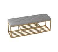 Light Luxury Shoe Bench - Nordic Entryway Stool & Storage - Simple Shoe Changing Bench with Seating - 120cm Stylish Doorway nizer for Shoes
