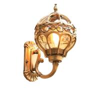 Light Luxury Wall Lamp Post-Modern Creative Outdoor Wall Sconce Aluminum and Glass Wall Light Waterproof Exterior Wall Light Heat Resistant Outside for House Yard Hallway