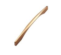 Light-Luxury Wardrobe Door Handle Modern Minimalist Cabinet Kitchen Door Shoe Cabinet Drawer Pull Furniture Hardware(Gold-192mm)