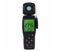 Light Meter, AS813 Digital Luxmeter Light Meter Lux/FC Luminometer Photometer 100,000 Lux Spectrometer Spectrophotometer