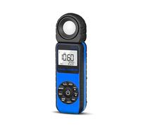 Light Meter, Compact Digital Lux Meter, 3999 Counts Bar Graph Display, SIL Light Filtering Diode Transducers for Plant Growth Monitoring(Blu)