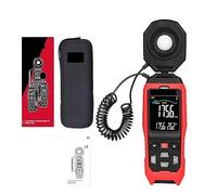 Light Meter, Digital Light Meter Luxmeter Detachable Probe Illuminometer 200000 Lux/Fc Photometer Enviromental Tester(632A)