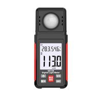 Light Meter, Digital Lux Meter Light Photometer Portable Lightmeter Luxmeter 200000 Illuminance Illuminometer